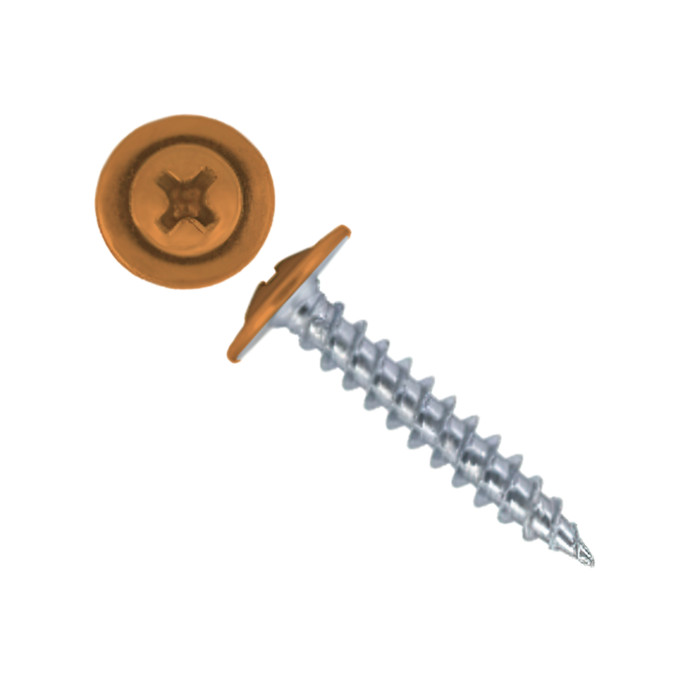 Саморез ПШ 4,2х32 (500шт) шлиц PH2 RAL 1034